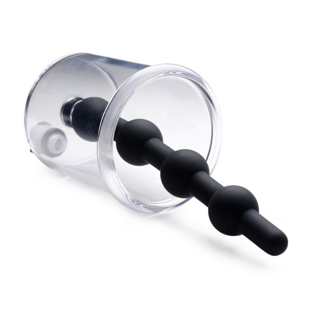 XR Brands Rosebud Cylinder - silikoni-anaalihelmet