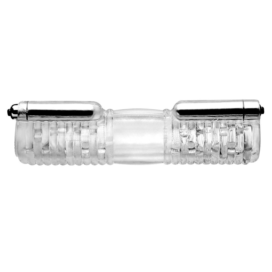 XR Brands Head-To-Head - Vibrerande sleeve