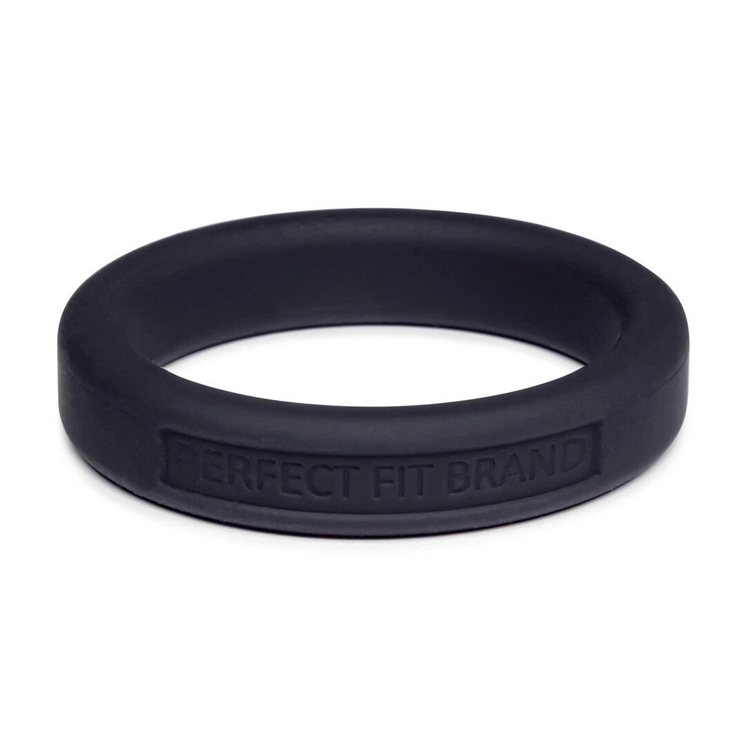 PerfectFitBrand Silicone Hefty Ring Classic - Penisring - 4,4 cm - Sort