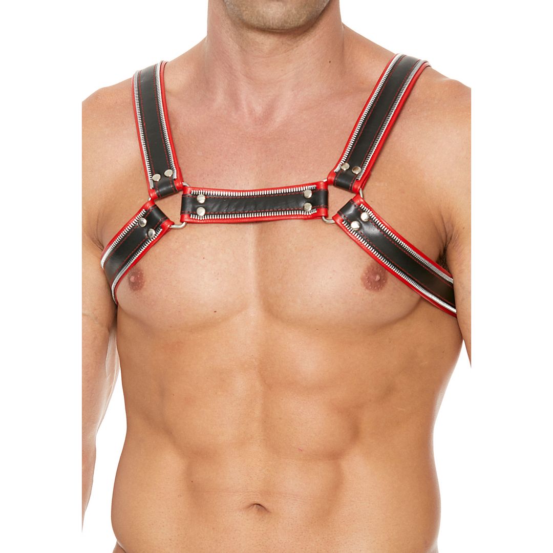 Ouch! Z Series Chest Bulldog Harness - L/XL