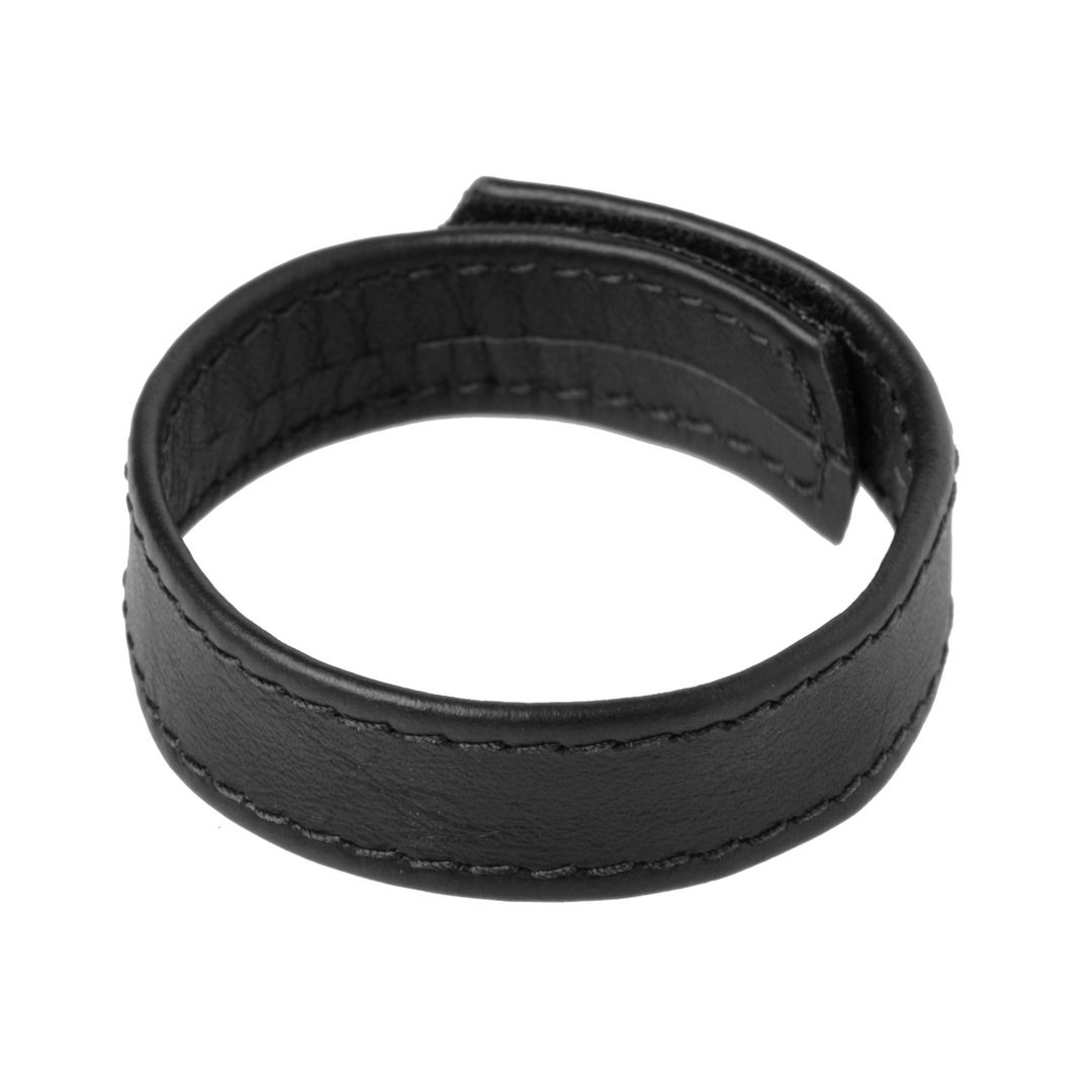 XR Brands Strict - Cockring in Pelle con Velcro