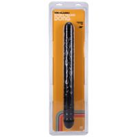 Doc Johnson Veined Double Header - Dubbeldildo - 45 cm - Svart, bild 2
