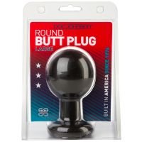 Doc Johnson The Classic - Rund analplugg - Large - Svart, bild 2
