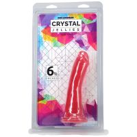 Doc Johnson Crystal Jellies Slim Dong - Dildo stretto - 15 cm, immagine 2