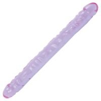 Doc Johnson Double Dong - Dubbeldildo - 45 cm - Lila