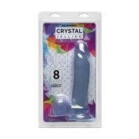 Doc Johnson Crystal Jellies Realistisk kuken med baller - 20 cm, bilde 2