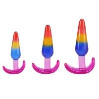 Doc Johnson Kit de dilatation anale - S/M/L - Arc-en-ciel