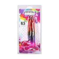 Doc Johnson realistisk dildo med baller - 21,6 cm - Regnbue, bilde 5