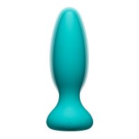 Doc Johnson Vibe - Adventurous Siliconebuttplug med fjernbetjening - grøn