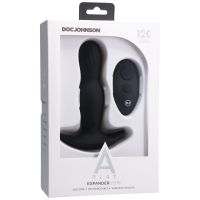 Doc Johnson Expander - Silicone Anal Plug with Remote Control - Black, picture 2