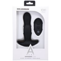 Doc Johnson Expander - Silicone Anal Plug with Remote Control - Black, picture 3