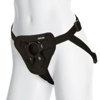 Uprząż strap-on Doc Johnson Platinum Luxury Harness z korkiem