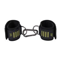 Doc Johnson Tactical Wrist Cuffs - Black/Green, picture 2