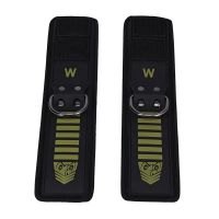 Doc Johnson Tactical Wrist Cuffs - Black/Green, picture 3