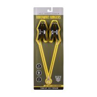 Doc Johnson Hardwire Hangers - Nänniklipsit - Musta/Vihreä, kuva 2