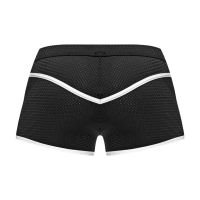 Male Power Sport Mesh Mini Short - L - Black, picture 5