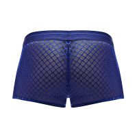 Male Power Diamond Mesh Mini Short - S - Navy, picture 6