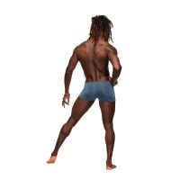 Male Power Inter-mingle Mini Short - L - Blue, picture 4