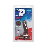 Doc Johnson Super D - Realistic ULTRASKYN Dildo with Balls - 15 cm, picture 2
