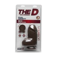 Doc Johnson Fat D - Realistisk ULTRASKYN dildo med baller - 15 cm, bilde 2