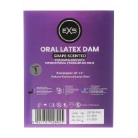 EXS Oral Dam - Grape - 1 Piece, picture 2