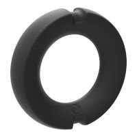 Doc Johnson The Paradox - Cockring silicone/métal - 35mm - Noir