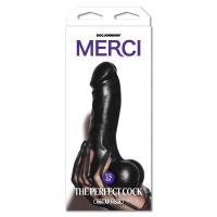Doc Johnson The Perfect Cock - 19 cm - Sort, billede 2