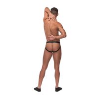 Male Power Jockstrap avec cockring et cockring noir - Bordeaux, photo 2