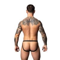 Male Power Jockstrap i mesh - L/XL - Rød/Sort, billede 2