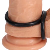 Doc Johnson Tri-Pack Rubber Gasket - Set di Cockring, immagine 6