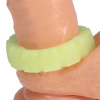 Doc Johnson The Tire - Cockring em Silicone Luminescente, imagem 6