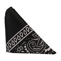 Doc Johnson The Code - Penisring i silikon med bandana - Svart, bild 2