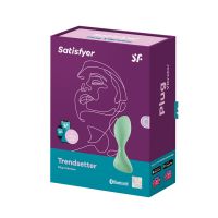 Satisfyer Trendsetter - Vibrerande analplugg - Ljusgrön, bild 2