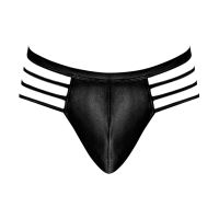 Male Power Cage Matte Thong - L/XL - Sort, billede 4