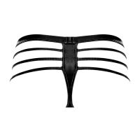 Male Power Cage Matte Thong - L/XL - Sort, billede 5