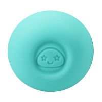 Doc Johnson Mushroom Vibe - Vibromasseur rechargeable en silicone - Bleu canard, photo 4