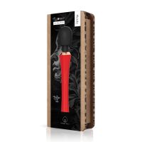 Totally For U The King - Kraftfull wandvibrator - Röd/Svart, bild 5