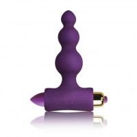Rocks-Off Petite Sensations - Plug anal vibrant à bulles - Violet