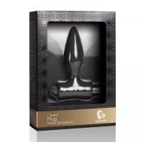 Rocks-Off Petite Sensations - Vibrerende Standard Buttplug - Sort, billede 2