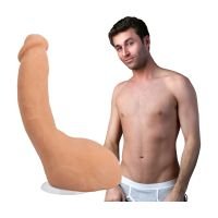 Doc Johnson James Deen - Realistisk ULTRASKYN-dildo - 21 cm - Vanilje