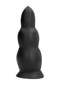 All Black Tapered Buttplug - 23 cm