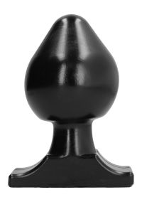 All Black Plug Anal - 19 cm