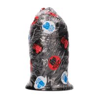 All Black Buttplug - Riflet - 16 cm, billede 2