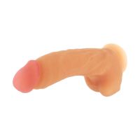 XR Brands Girthy George - Gode épais avec ventouse - 22,9 cm - Chair, photo 2