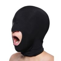 XR Brands Blow Hole - Maschera in Spandex con Bocca Aperta