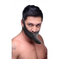 XR Brands Face Fuck - Bavaglio con Dildo Strap-On, immagine 2