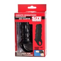 XR Brands Enhancer penis sleeve - Svart, bilde 2
