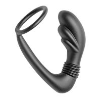 XR Brands Cobra - Silikoninen eturauhashieroja ja penisrengas