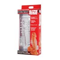 XR Brands Vibrerende penis sleeve med struktur, billede 2