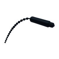 XR Brands Dark Rod - Vibrerande uretrasond med kulor